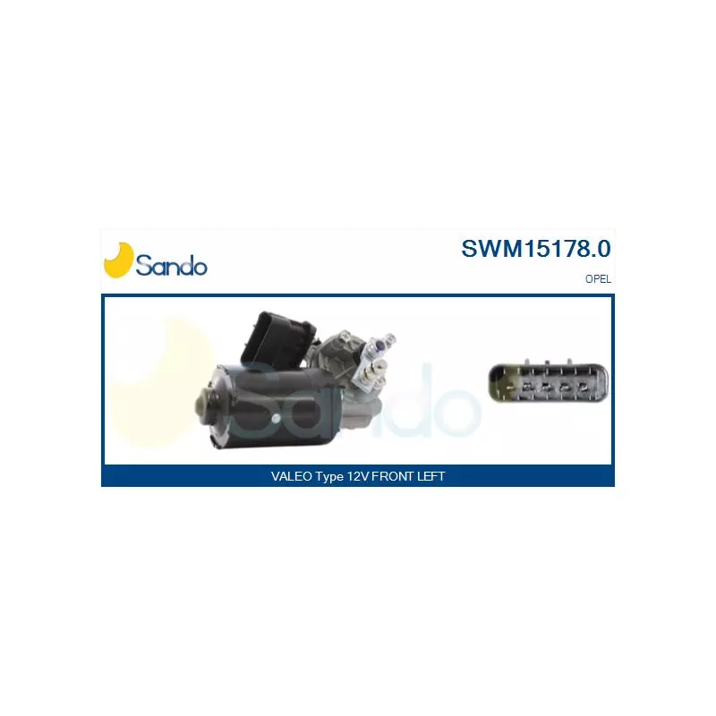 Moteur d'essuie-glace SANDO SWM15178.0