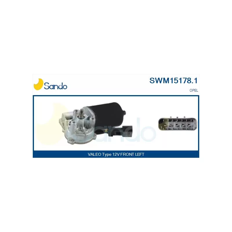 Moteur d'essuie-glace SANDO SWM15178.1