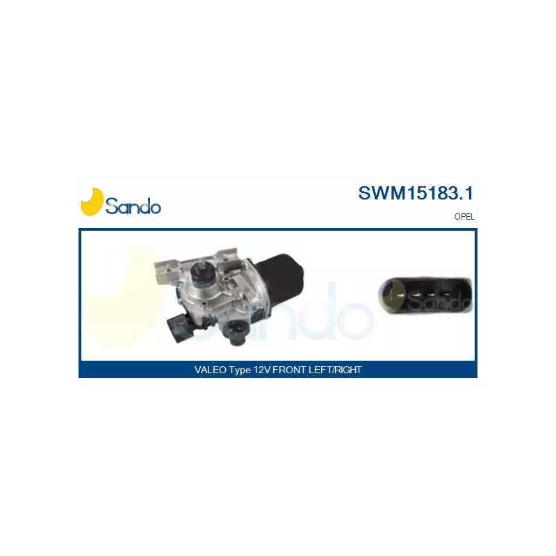 Moteur d'essuie-glace SANDO SWM15183.1