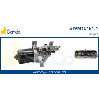 Moteur d'essuie-glace SANDO