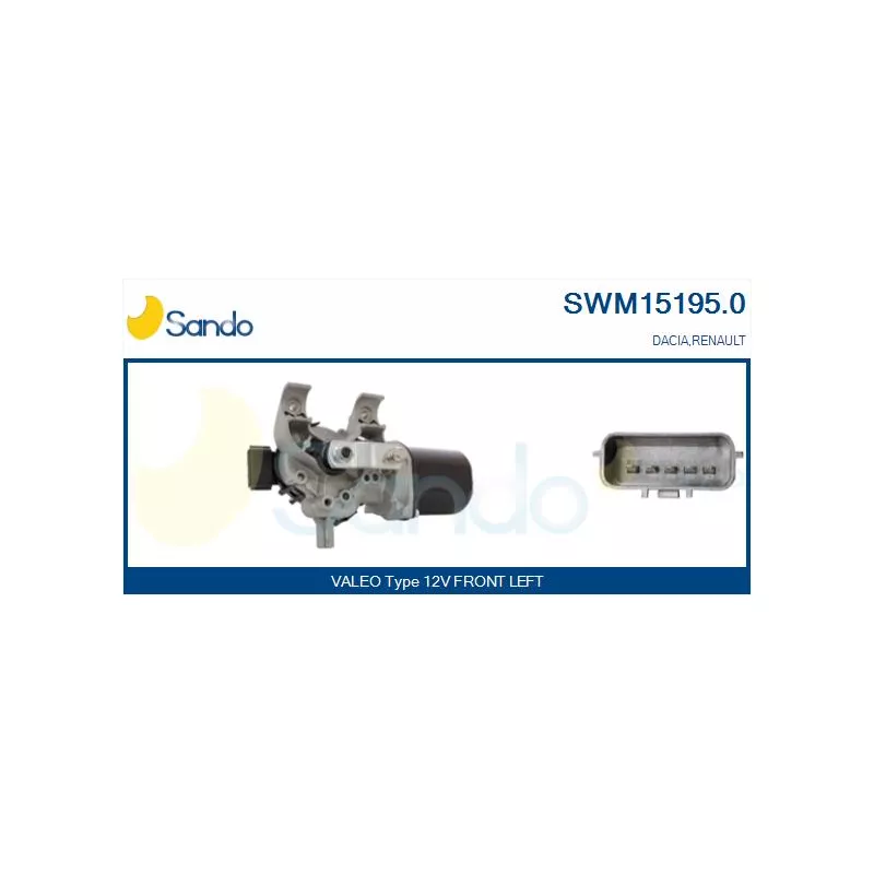 Moteur d'essuie-glace SANDO SWM15195.0