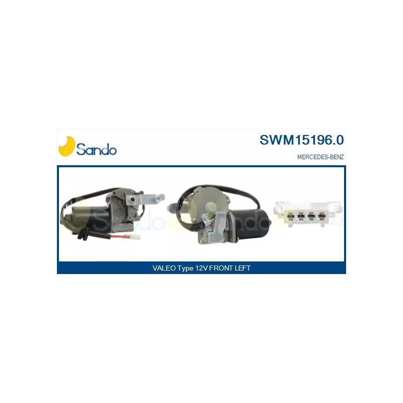 Moteur d'essuie-glace SANDO SWM15196.0