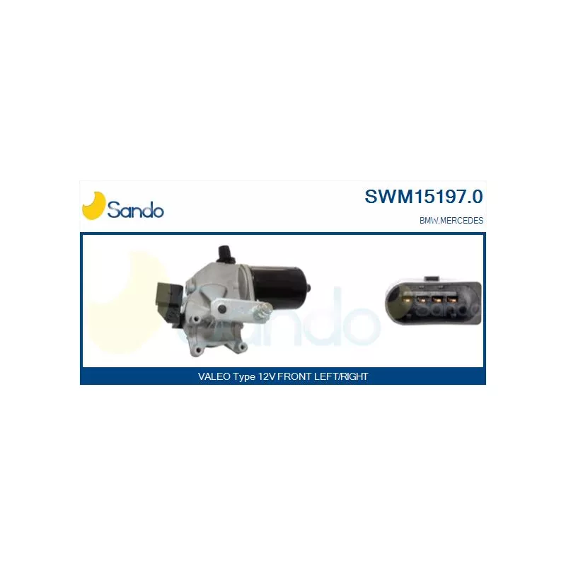 Moteur d'essuie-glace SANDO SWM15197.0