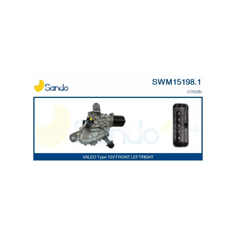 Moteur d'essuie-glace SANDO SWM15198.1