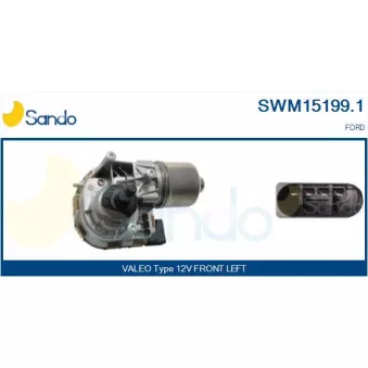 Moteur d'essuie-glace SANDO SWM15199.1