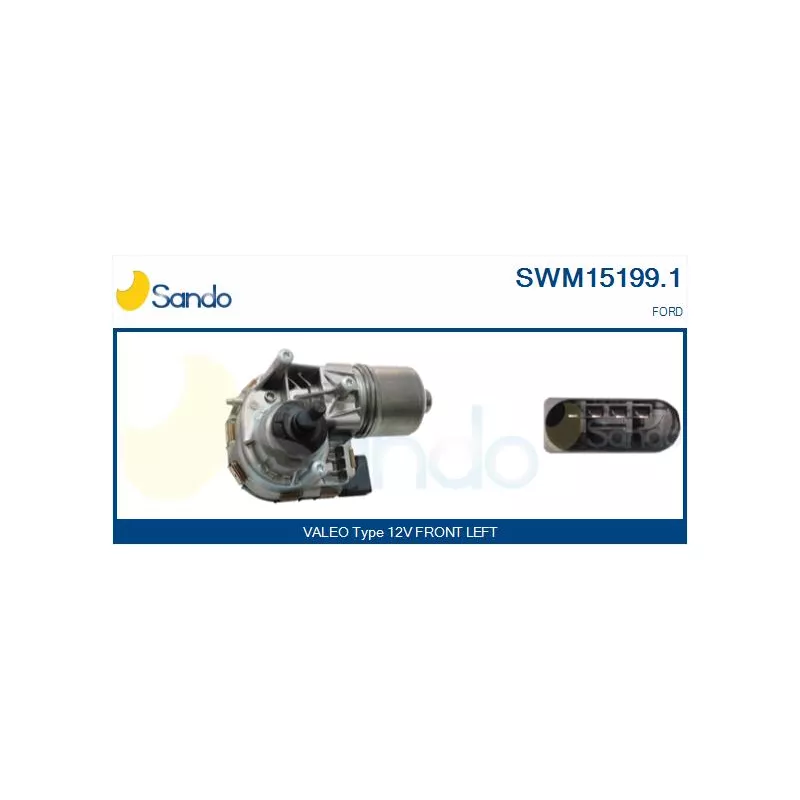 Moteur d'essuie-glace SANDO SWM15199.1