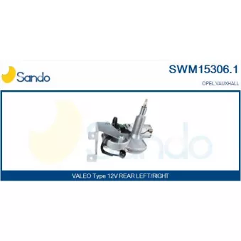 Moteur d'essuie-glace SANDO SWM15306.1