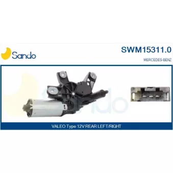 Moteur d'essuie-glace SANDO SWM15311.0