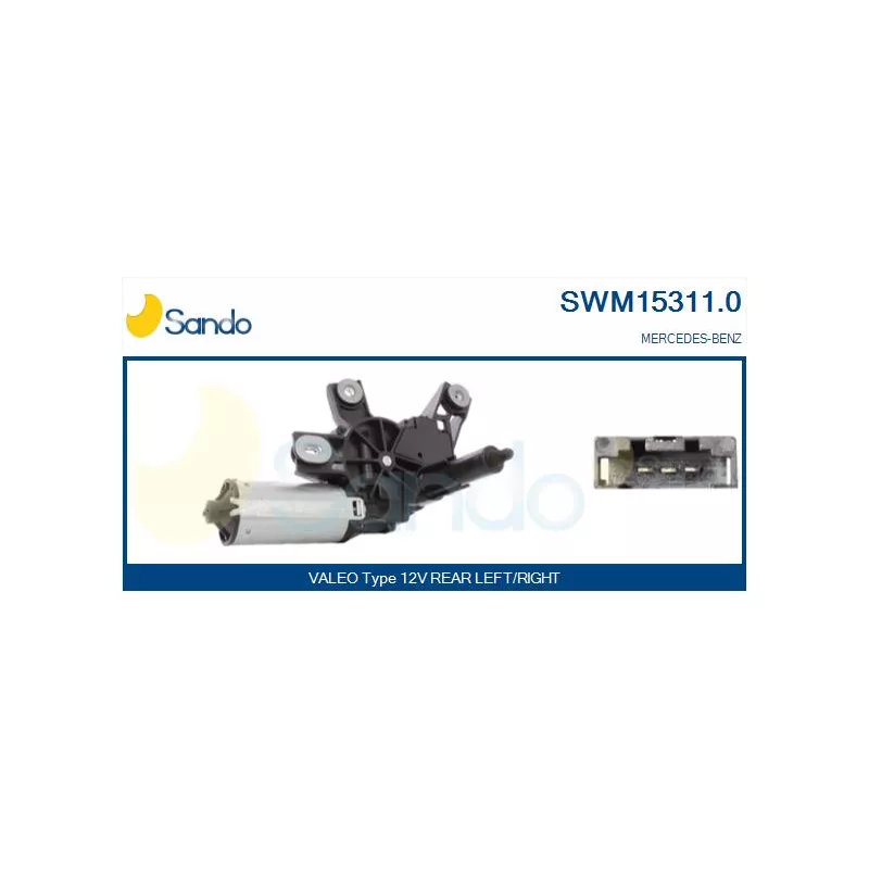Moteur d'essuie-glace SANDO SWM15311.0