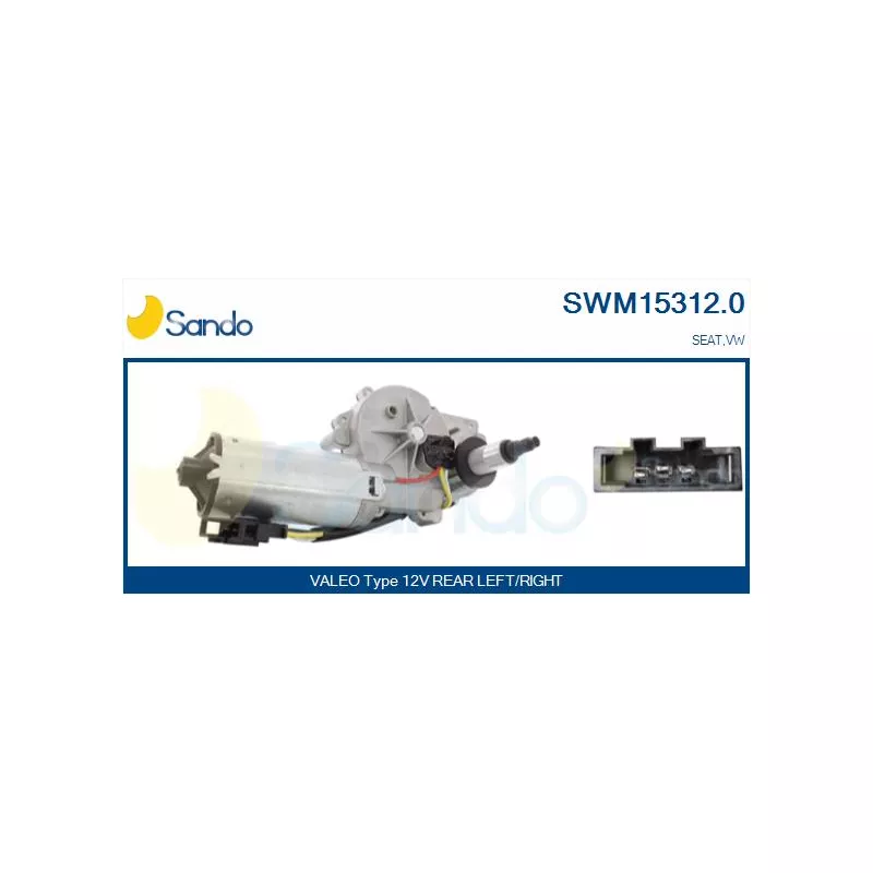 Moteur d'essuie-glace SANDO SWM15312.0