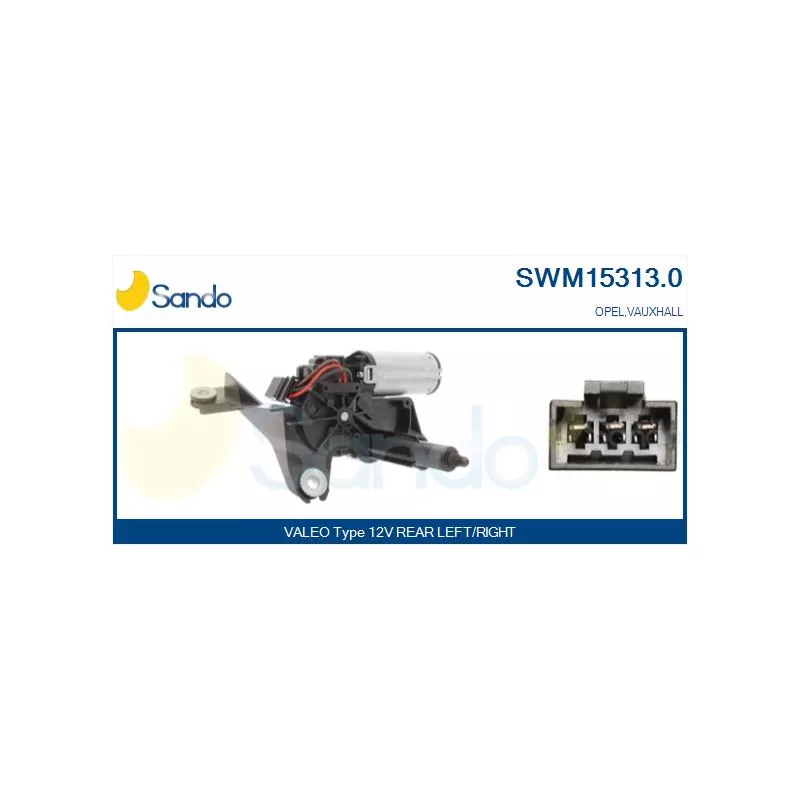 Moteur d'essuie-glace SANDO SWM15313.0
