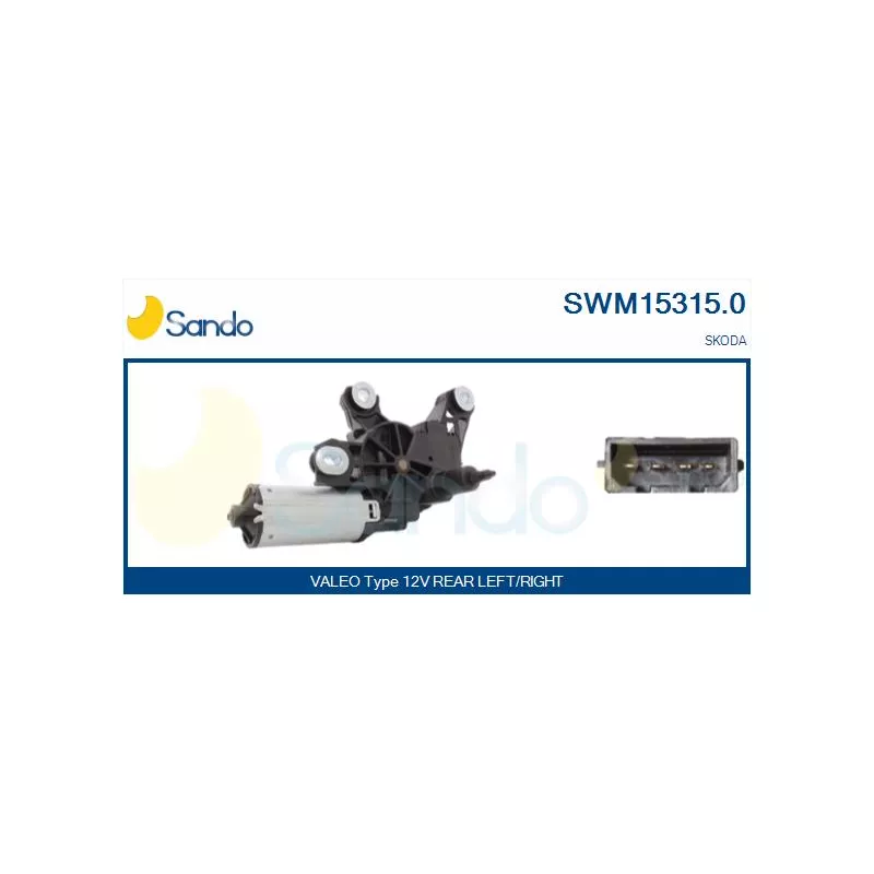 Moteur d'essuie-glace SANDO SWM15315.0