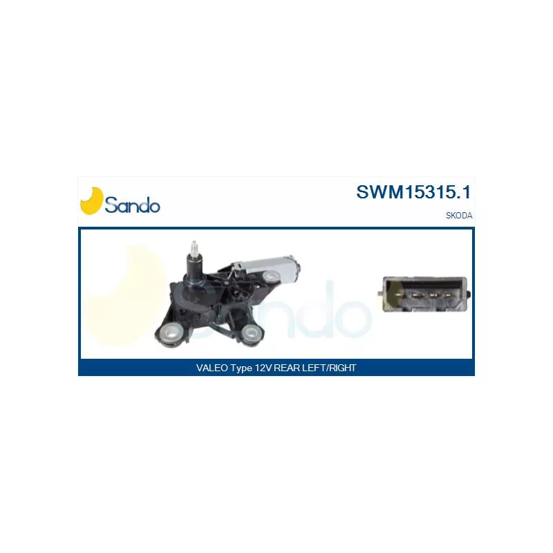 Moteur d'essuie-glace SANDO SWM15315.1