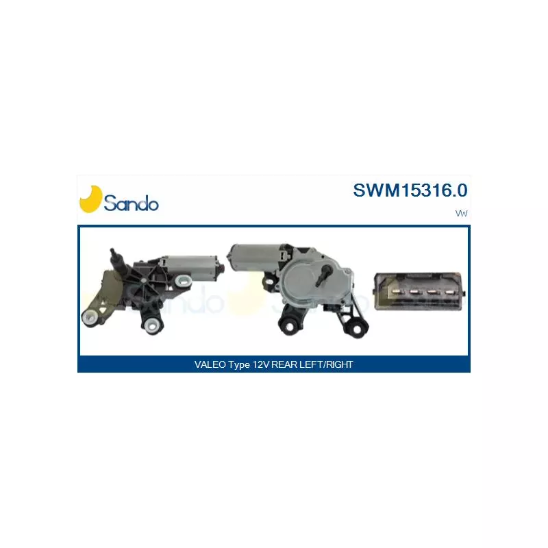 Moteur d'essuie-glace SANDO SWM15316.0