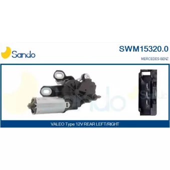 Moteur d'essuie-glace SANDO SWM15320.0