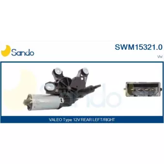 Moteur d'essuie-glace SANDO SWM15321.0