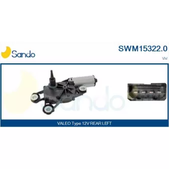 Moteur d'essuie-glace SANDO SWM15322.0