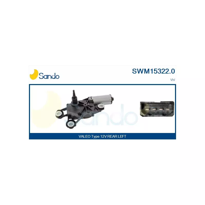 Moteur d'essuie-glace SANDO SWM15322.0