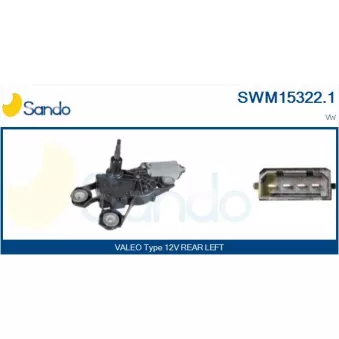 Moteur d'essuie-glace SANDO SWM15322.1