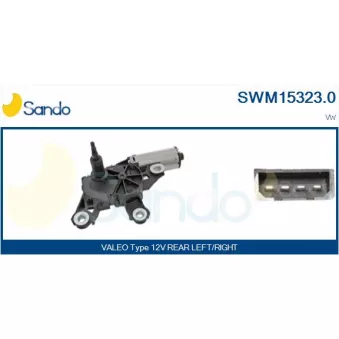 Moteur d'essuie-glace SANDO SWM15323.0