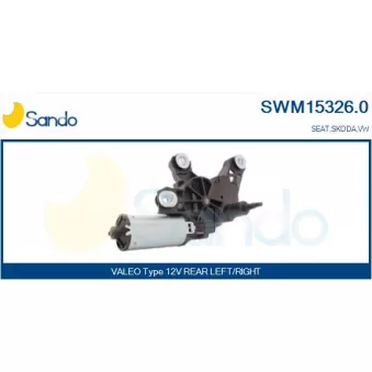 Moteur d'essuie-glace SANDO SWM15326.0