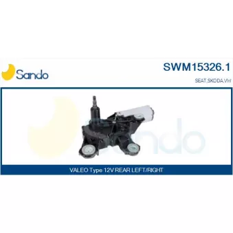 Moteur d'essuie-glace SANDO SWM15326.1
