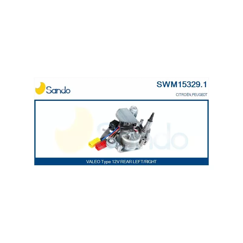Moteur d'essuie-glace SANDO SWM15329.1