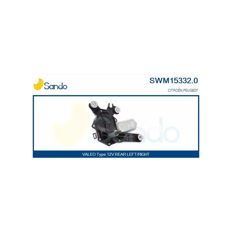 Moteur d'essuie-glace SANDO SWM15332.0