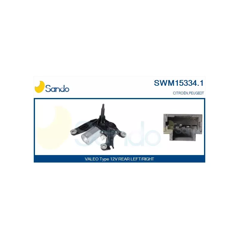 Moteur d'essuie-glace SANDO SWM15334.1