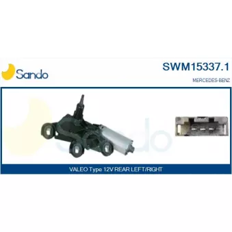 Moteur d'essuie-glace SANDO SWM15337.1