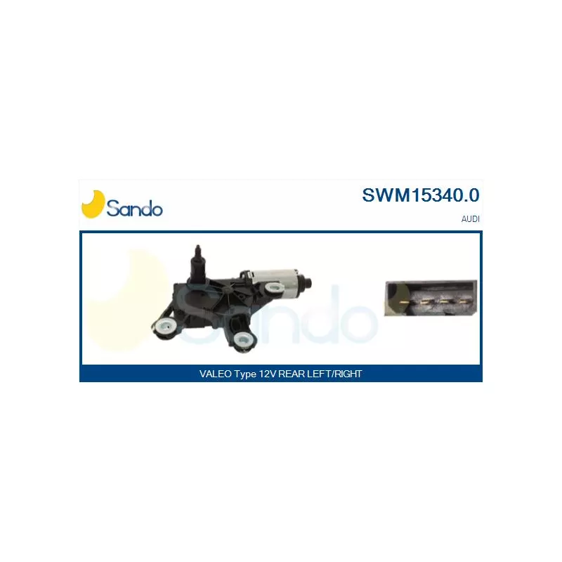 Moteur d'essuie-glace SANDO SWM15340.0