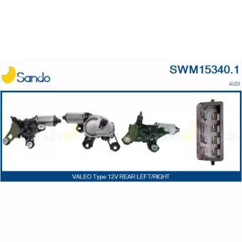 Moteur d'essuie-glace SANDO SWM15340.1