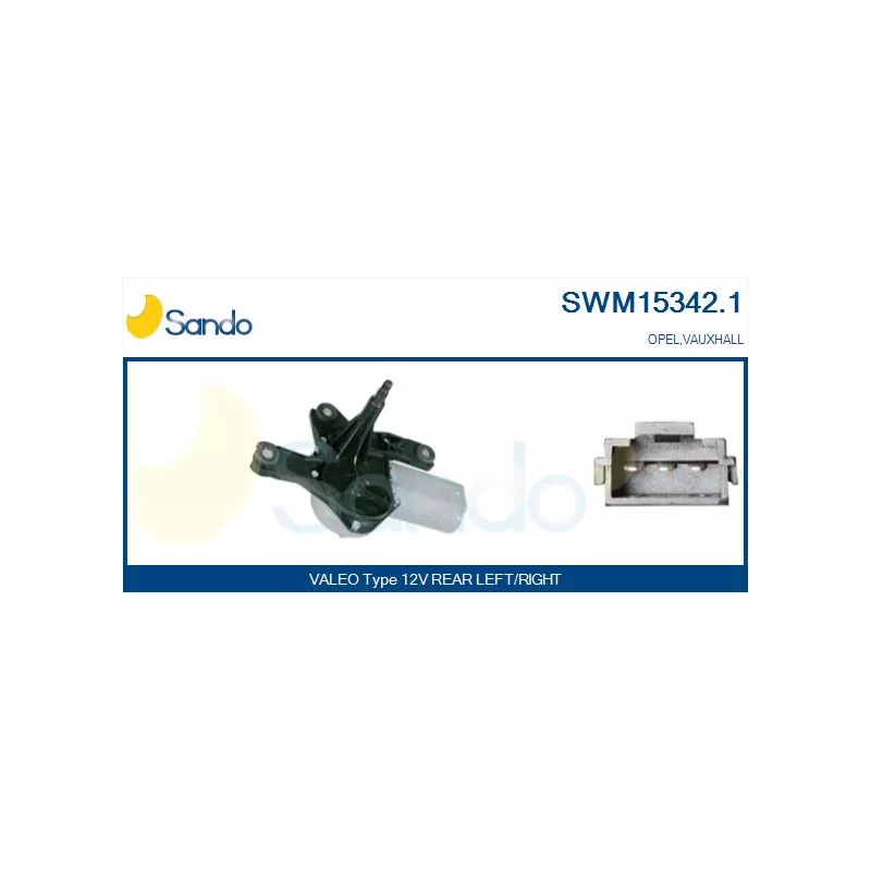 Moteur d'essuie-glace SANDO SWM15342.1