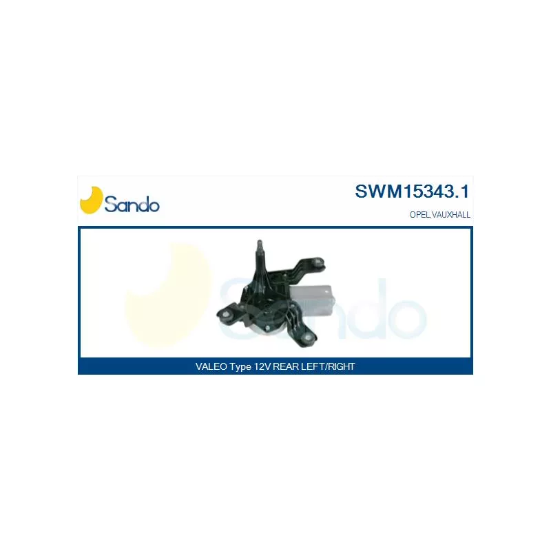 Moteur d'essuie-glace SANDO SWM15343.1