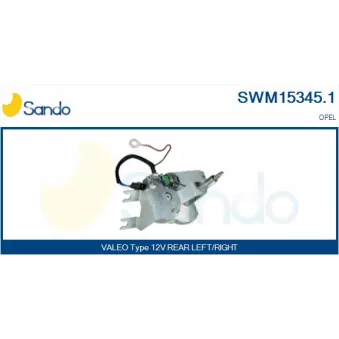 Moteur d'essuie-glace SANDO SWM15345.1
