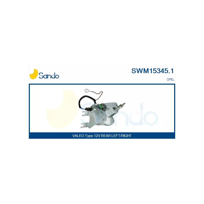 Moteur d'essuie-glace SANDO SWM15345.1