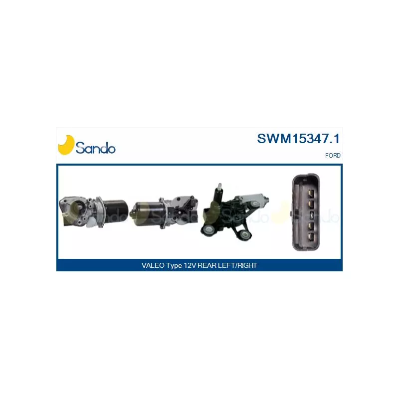 Moteur d'essuie-glace SANDO SWM15347.1