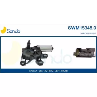 Moteur d'essuie-glace SANDO SWM15348.0