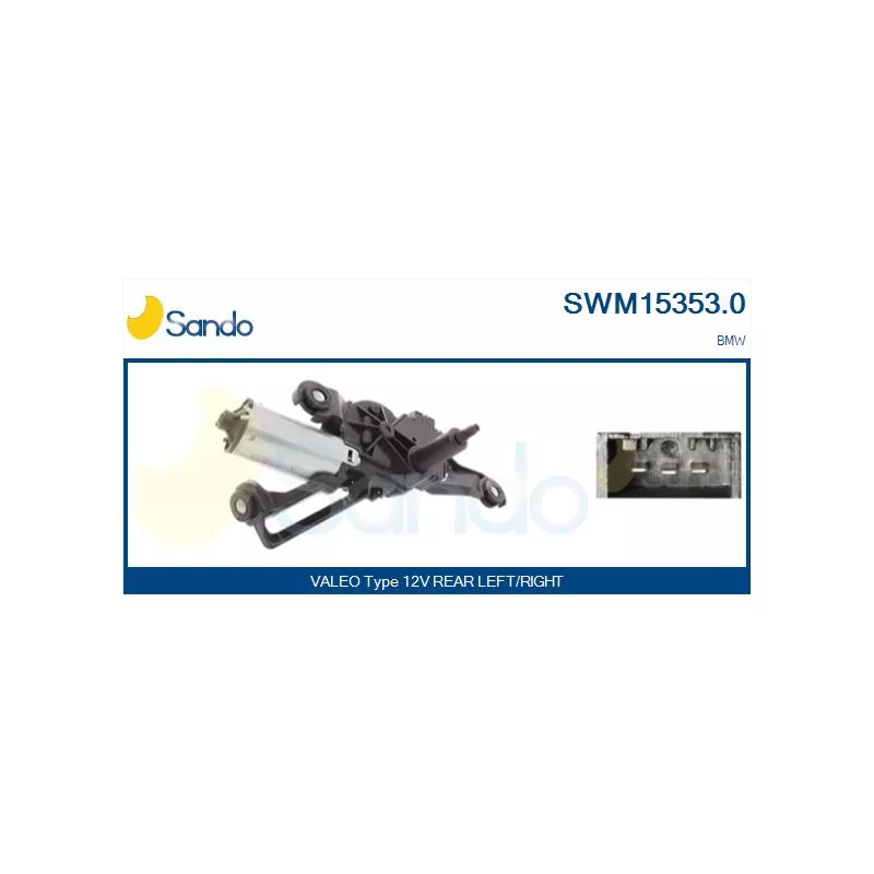 Moteur d'essuie-glace SANDO SWM15353.0