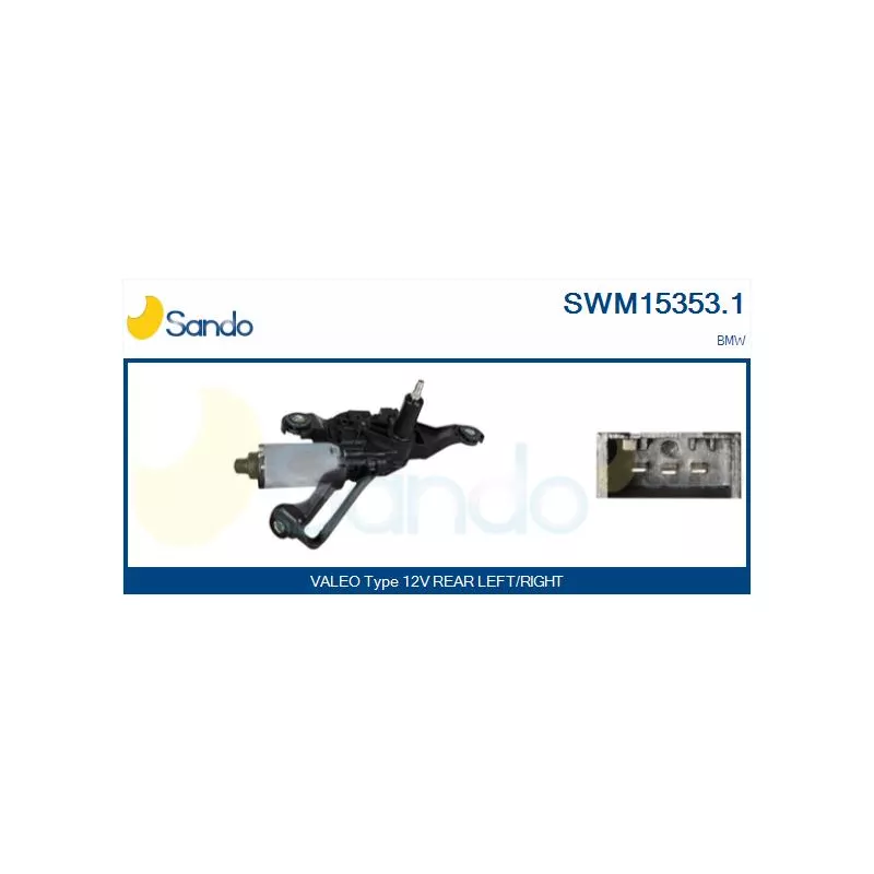 Moteur d'essuie-glace SANDO SWM15353.1
