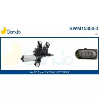 Moteur d'essuie-glace SANDO SWM15356.0