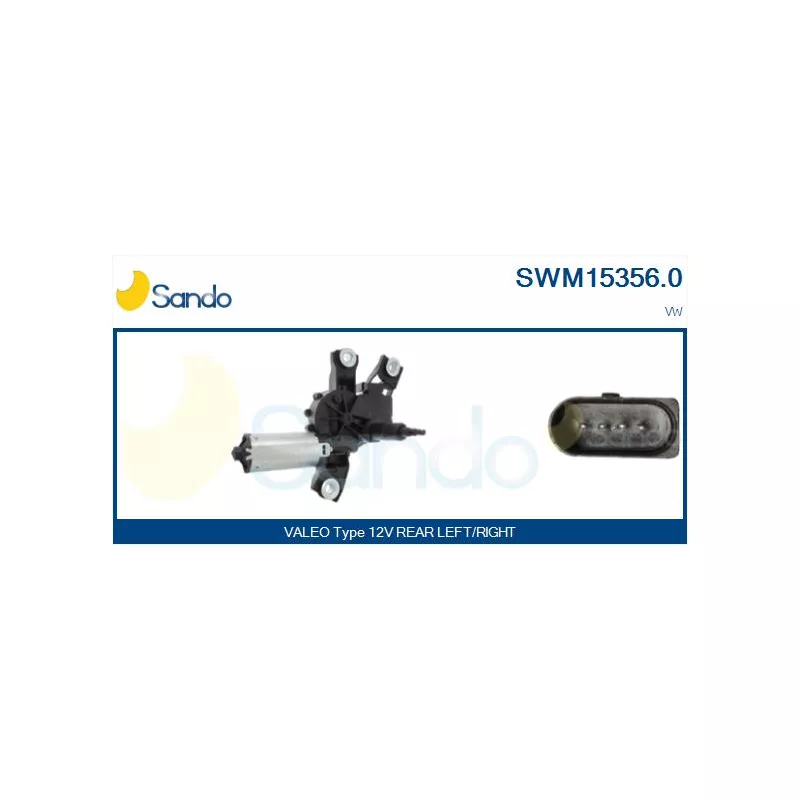 Moteur d'essuie-glace SANDO SWM15356.0