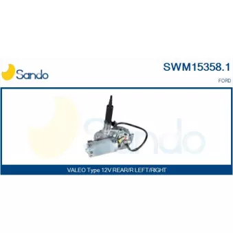 Moteur d'essuie-glace SANDO SWM15358.1