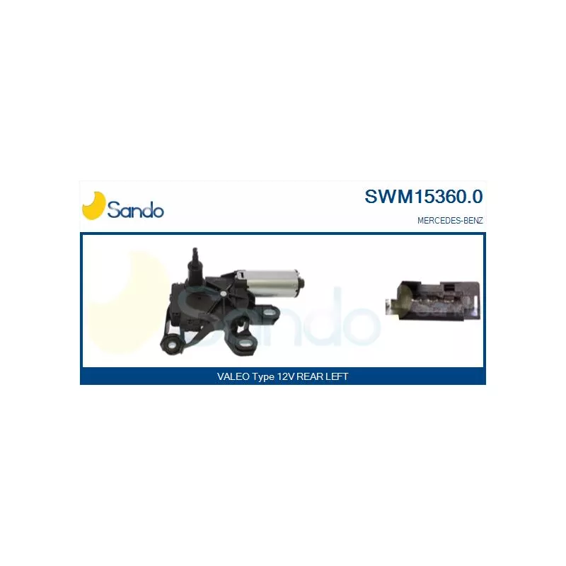 Moteur d'essuie-glace SANDO SWM15360.0