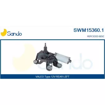 Moteur d'essuie-glace SANDO SWM15360.1
