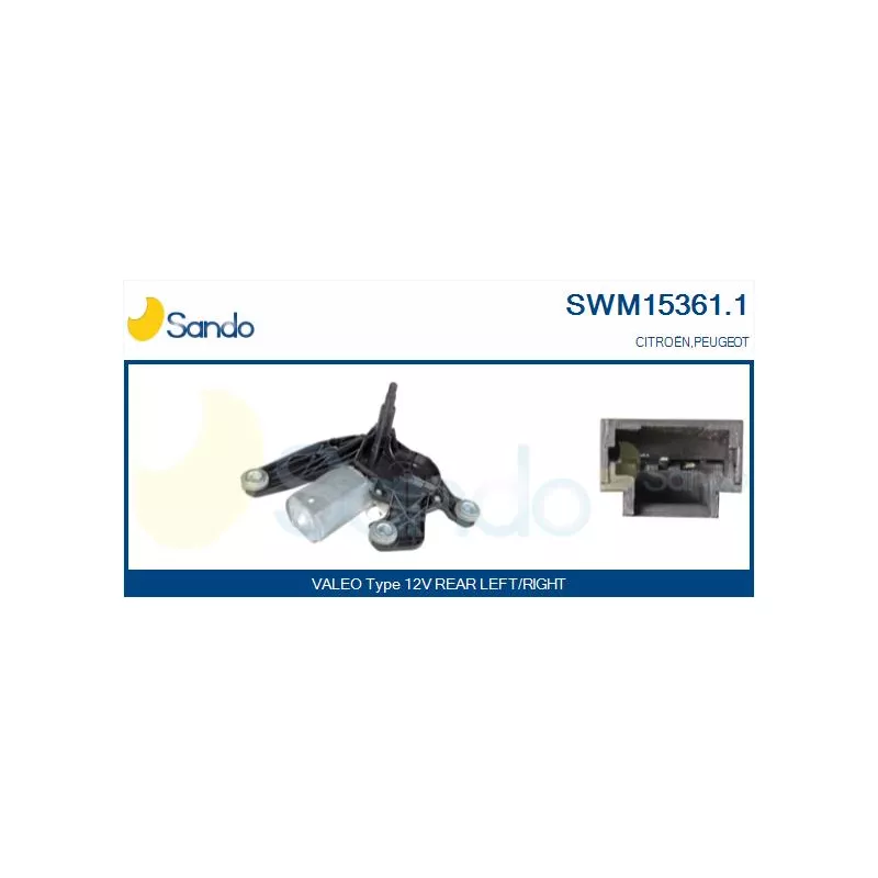 Moteur d'essuie-glace SANDO SWM15361.1