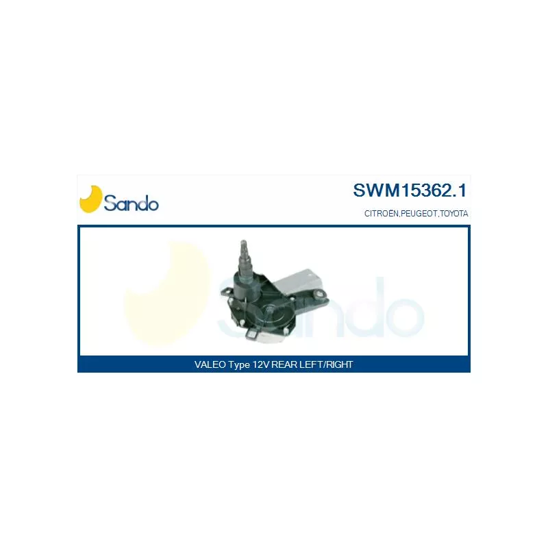 Moteur d'essuie-glace SANDO SWM15362.1