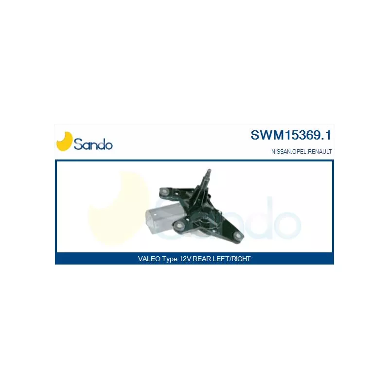 Moteur d'essuie-glace SANDO SWM15369.1