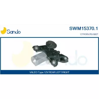 Moteur d'essuie-glace SANDO SWM15370.1