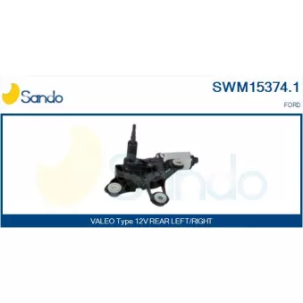 Moteur d'essuie-glace SANDO SWM15374.1